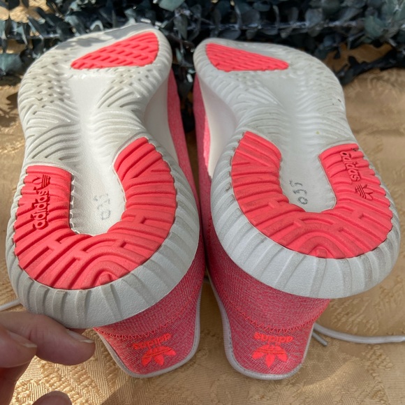 Adidas Athletic Aero Pink Tubular low top Shadow sneaker Running shoe size 7.5 - Picture 3 of 7